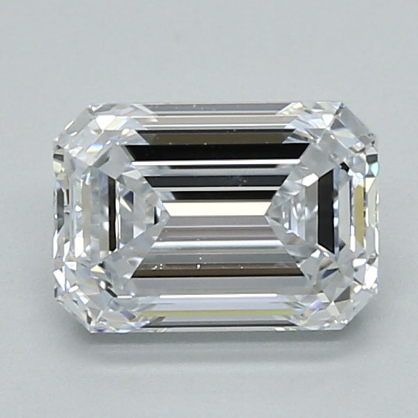 DovEggs 1.550ct Emerald F IF-LAB GROWN DIAMOND-LSD76E10