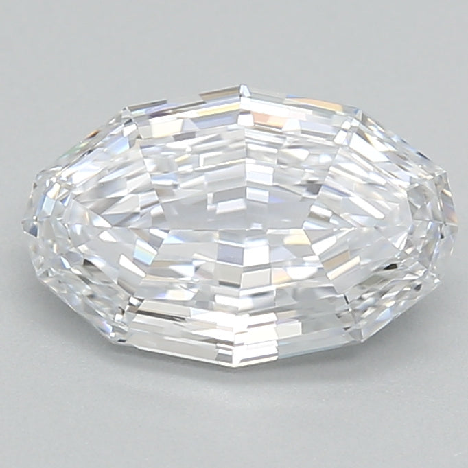 DovEggs 1.010ct Oval Modified Step D VS2-LAB GROWN DIAMOND-LRK09A255