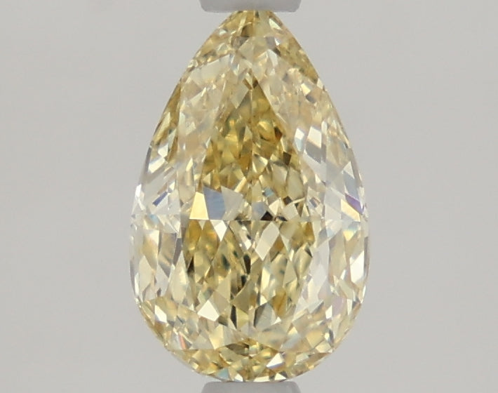 DovEggs 1.080ct Pear F.Yellow VVS2-LAB GROWN DIAMOND-LKF04A27