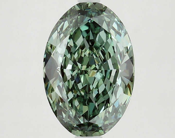 DovEggs 2.880ct Oval F.V.Green VVS2-LAB GROWN DIAMOND-LFE81A23