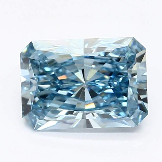 DovEggs 1.550ct Radiant F.V.Blue VS1-LAB GROWN DIAMOND-LET108D6