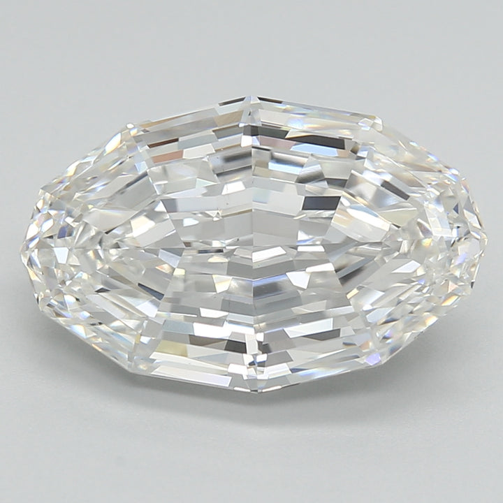 DovEggs 5.100ct Oval Step F VS1-LAB GROWN DIAMOND-LFC15A14