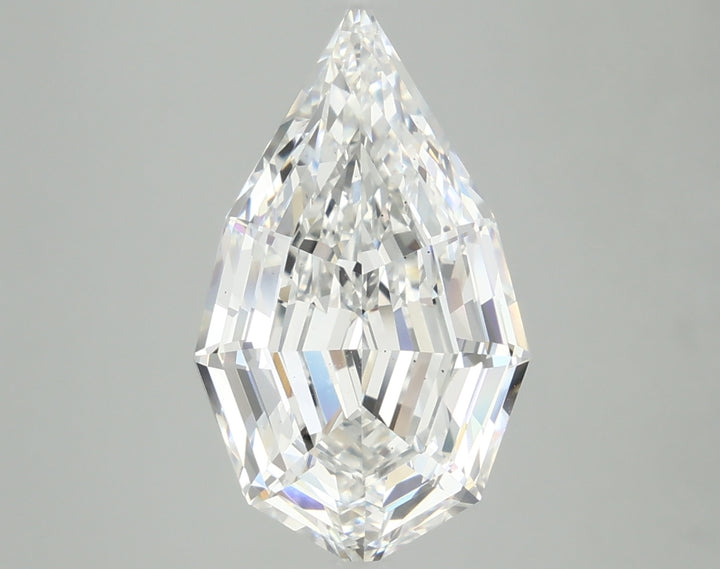 DovEggs 5.080ct Pear Step F VS2-LAB GROWN DIAMOND-LFC12B15