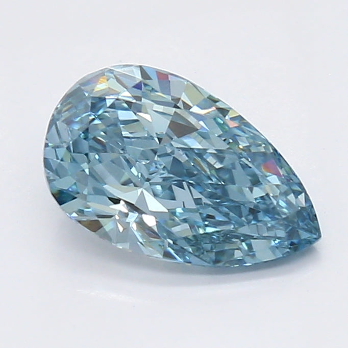 DovEggs 0.830ct Pear F.V.Blue VS1-LAB GROWN DIAMOND-LEI15A134