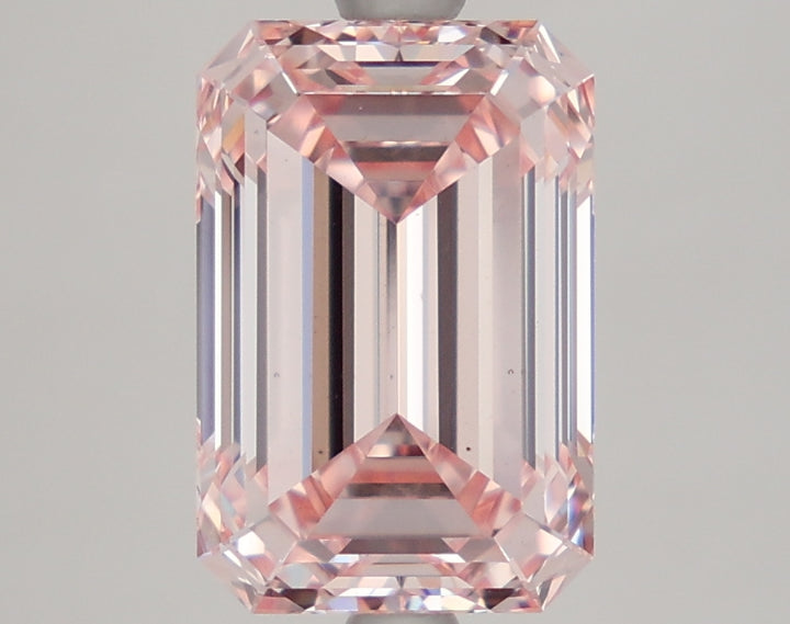 DovEggs 3.690ct Emerald F.I.Pink VS1-LAB GROWN DIAMOND-LHD24A1