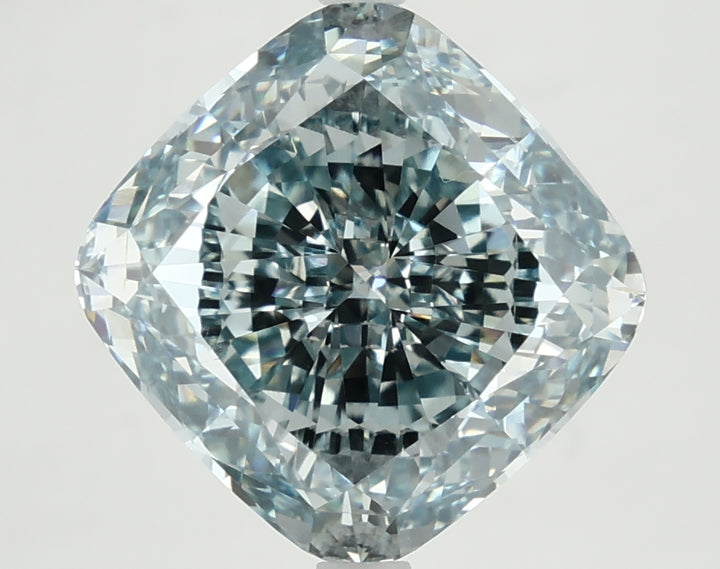 DovEggs 5.560ct Cushion F.V.Gr.Blue VVS2-LAB GROWN DIAMOND-LFE85A20