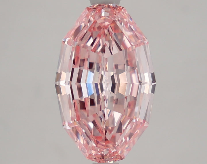 DovEggs 2.800ct Oval Step F.V.Pink VS1-LAB GROWN DIAMOND-LEK75A13