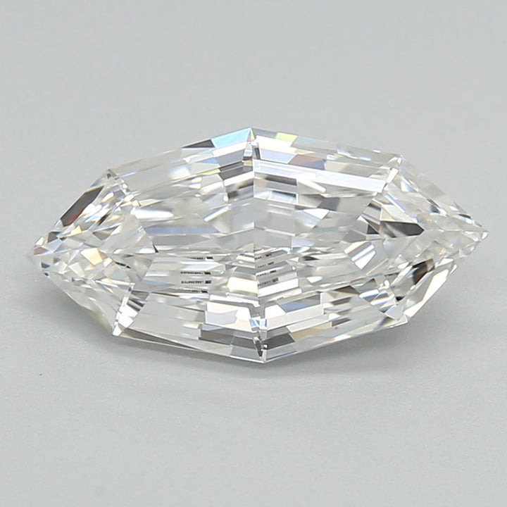 DovEggs 1.640ct LONG STEP CUT MARQUISE F VVS2-LAB GROWN DIAMOND-LFJ02A100