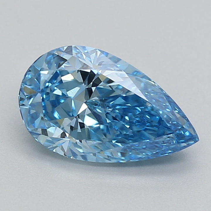 DovEggs 1.120ct Pear F.V.Blue VS2-LAB GROWN DIAMOND-LGS601210