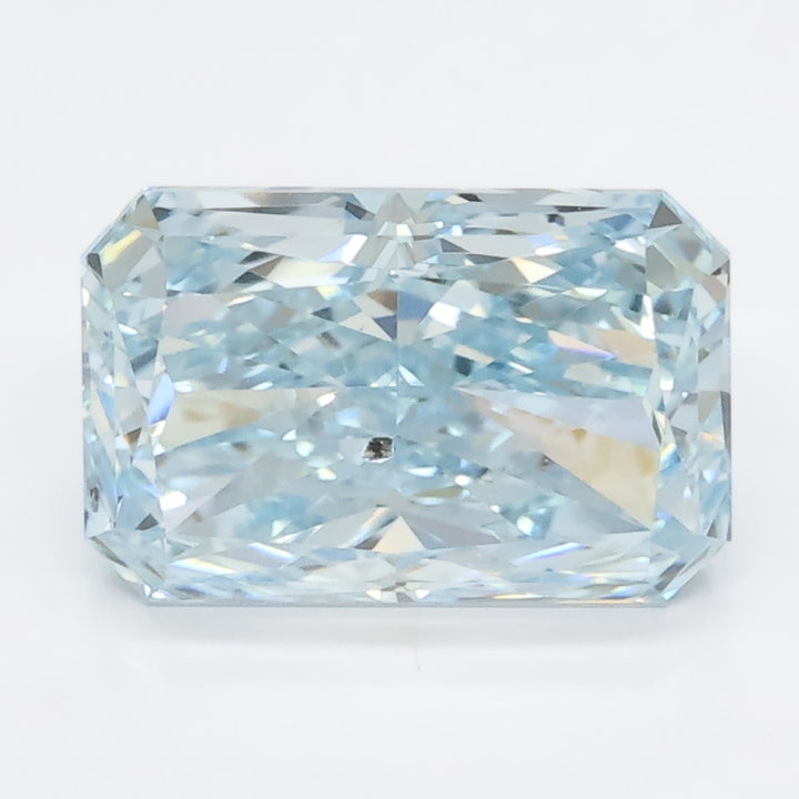 DovEggs 2.190ct Radiant F.I.Gree.Blue SI2-LAB GROWN DIAMOND-LGS411173
