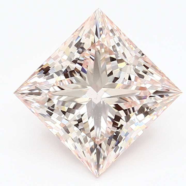 DovEggs 4.310ct Princess F.I.Pink VS1-LAB GROWN DIAMOND-LHI04A1