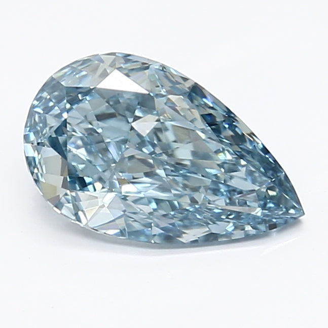 DovEggs 1.130ct Pear F.V.Blue VVS2-LAB GROWN DIAMOND-LET107B15