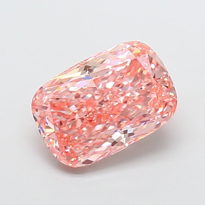 DovEggs 3.75ct cushion fancy vivid pink VVS2-LAB GROWN DIAMOND-K27185