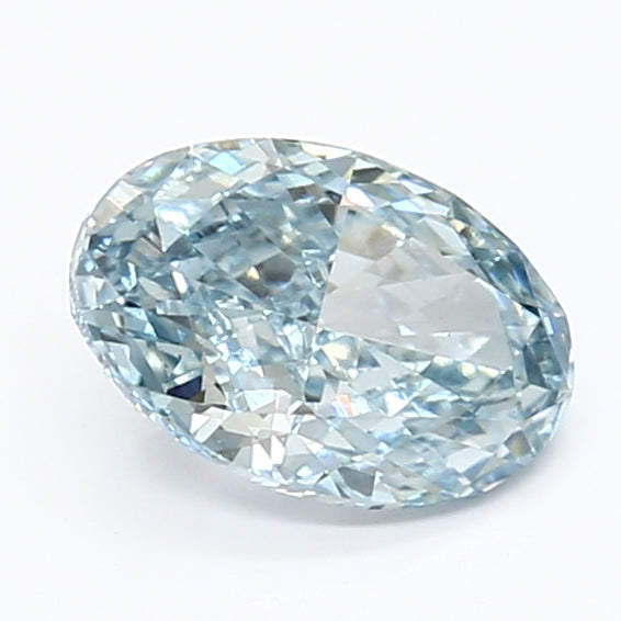 DovEggs 1.210ct Oval F.V.Blue VS1-LAB GROWN DIAMOND-LET110C8