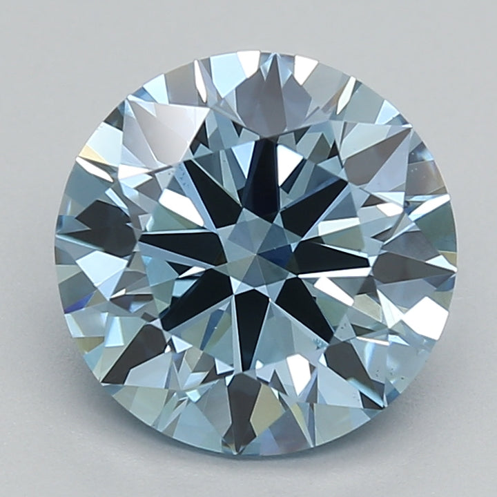 DovEggs 2.020ct Round F.V.Blue VS1-LAB GROWN DIAMOND-LEG16A253