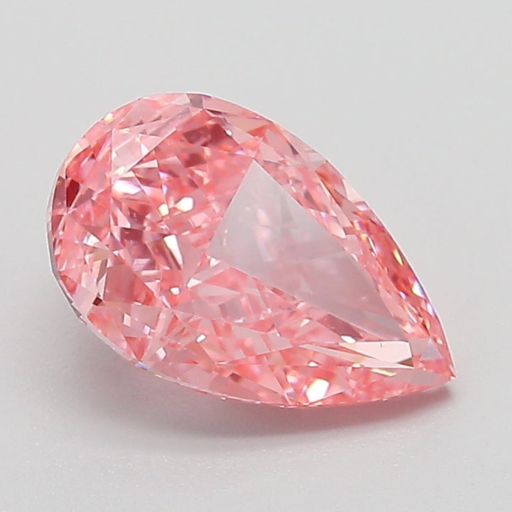 DovEggs 2.07ct pear fancy vivid pink VVS2-LAB GROWN DIAMOND-EVD831620604