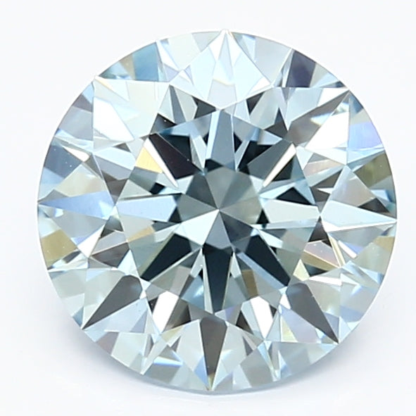 DovEggs 2.550ct Round F.I.Blue VS1-LAB GROWN DIAMOND-LET117E9