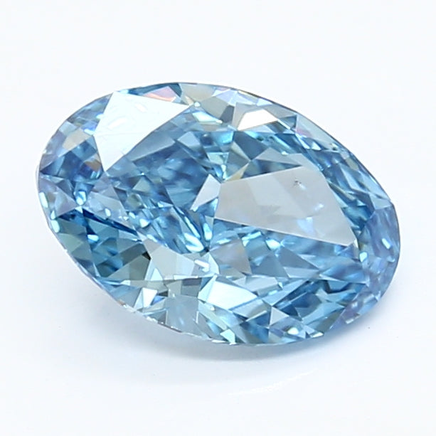 DovEggs 1.530ct Oval F.V.Blue VS1-LAB GROWN DIAMOND-LET97D7