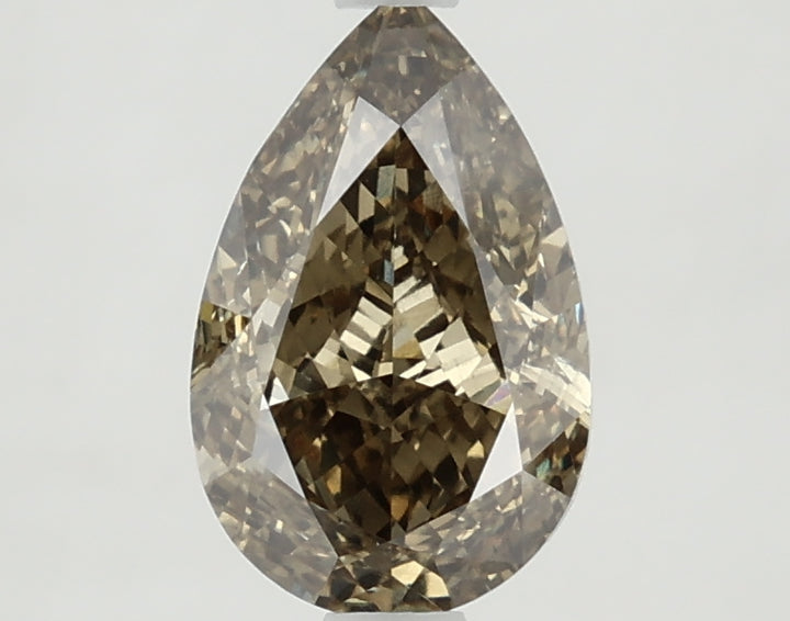 DovEggs 2.040ct Pear F.V.Yellow VS1-LAB GROWN DIAMOND-LKJ09A57