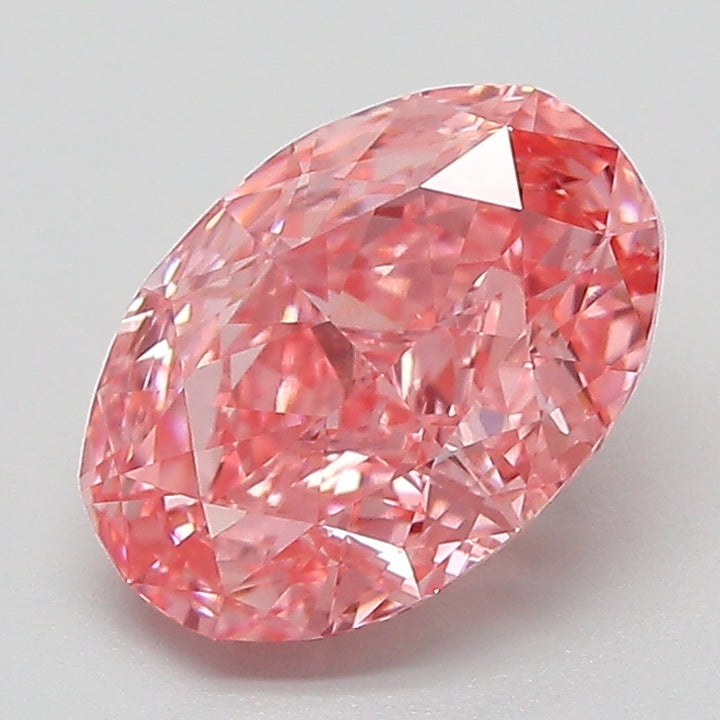 DovEggs 2.05ct oval fancy vivid pink VVS2-LAB GROWN DIAMOND-EVD821610885
