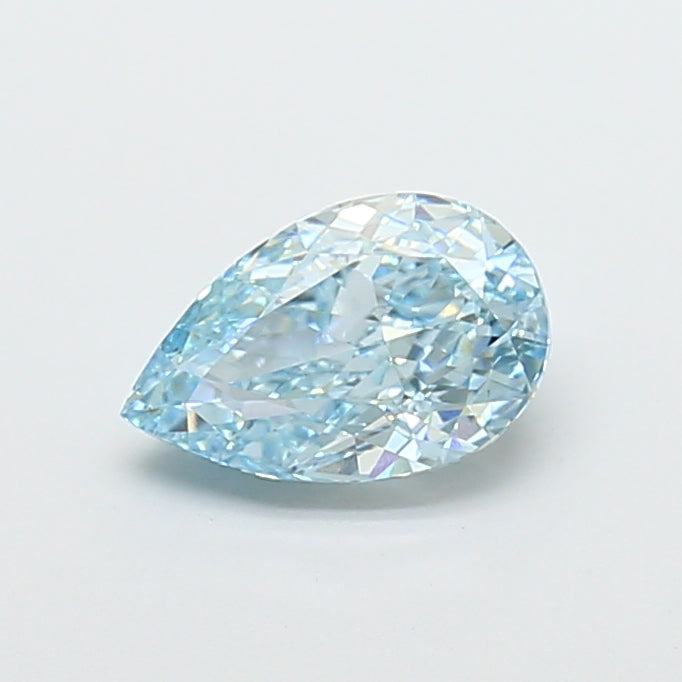 DovEggs 2.01ct pear fancy vivid blue VS1-LAB GROWN DIAMOND-K27168