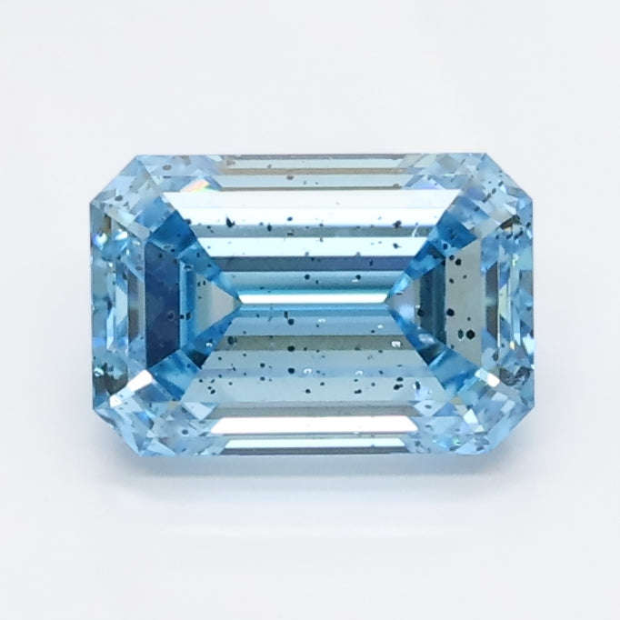 DovEggs 1.030ct Emerald F.V.Blue I1-LAB GROWN DIAMOND-LGS411170