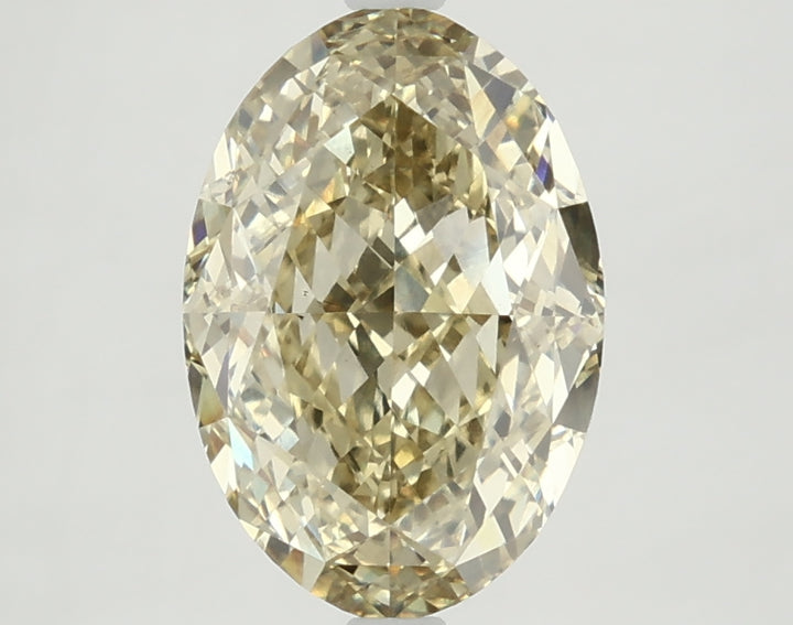 DovEggs 3.850ct Oval F.Yellow VS1-LAB GROWN DIAMOND-LKF05A5