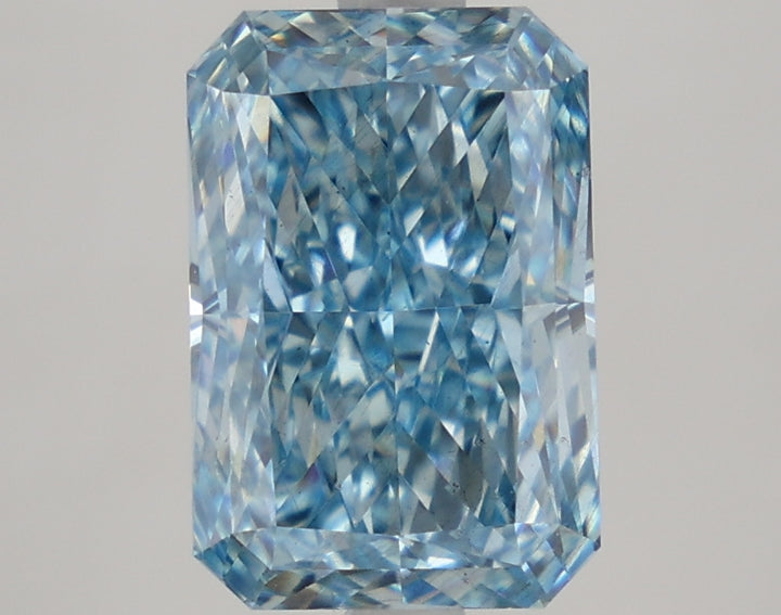 DovEggs 3.450ct Radiant F.V.Blue SI1-LAB GROWN DIAMOND-LKG02A4