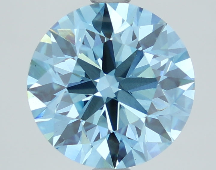 DovEggs 2.700ct Round F.V.Blue VS1-LAB GROWN DIAMOND-LFE15A22