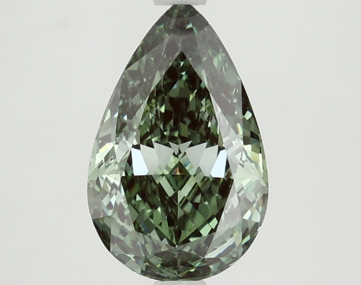 DovEggs 2.450ct Pear F.V.Green VS2-LAB GROWN DIAMOND-LHD46A7