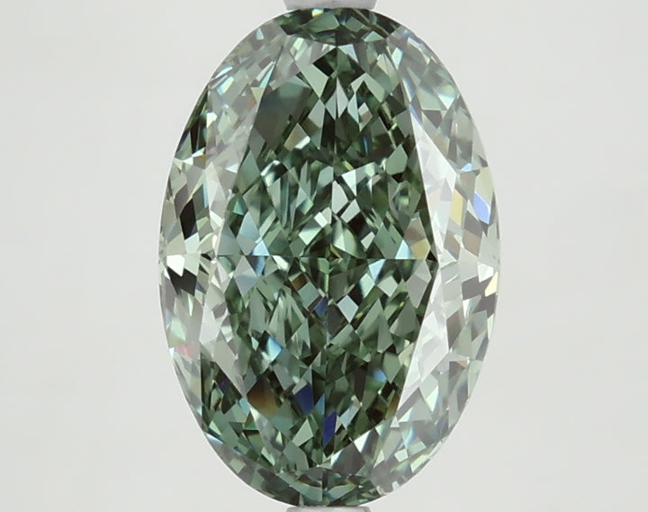 DovEggs 3.270ct Oval F.V.Green VS1-LAB GROWN DIAMOND-LFE97A27