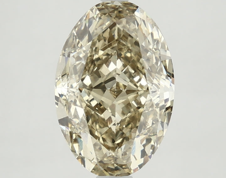 DovEggs 3.360ct Oval F.Yellow VS2-LAB GROWN DIAMOND-LKF03A2
