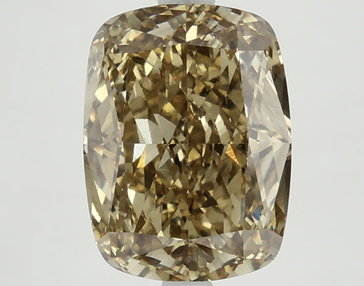 DovEggs 4.060ct Cushion F.V.Yellow VS1-LAB GROWN DIAMOND-LKJ11A11