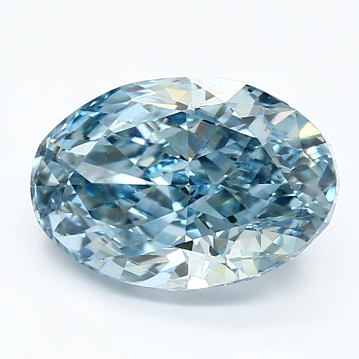 DovEggs 2.800ct Oval F.V.Blue VS1-LAB GROWN DIAMOND-LET119F1