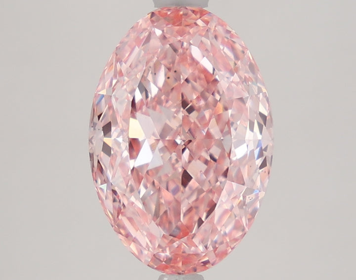 DovEggs 3.510ct Oval F.V.Pink VS2-LAB GROWN DIAMOND-LEG14A5