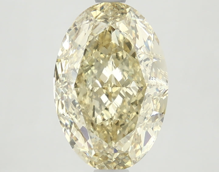 DovEggs 3.070ct Oval F.I.Yellow VS2-LAB GROWN DIAMOND-LKF04A10