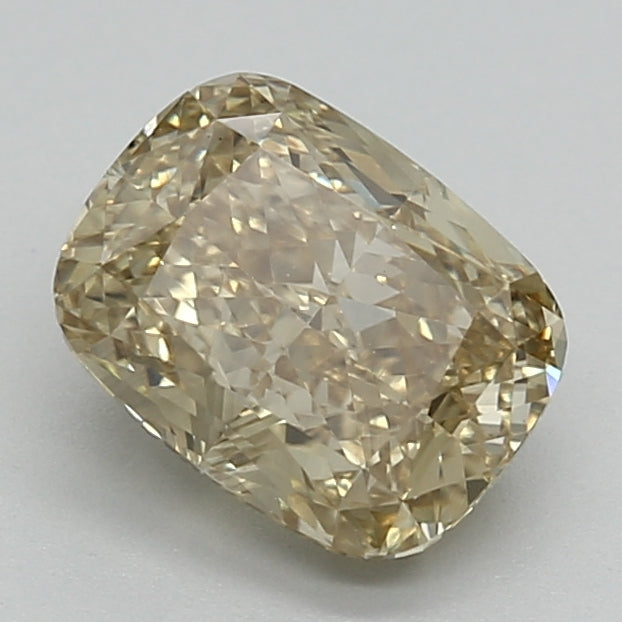 DovEggs 1.520ct Cushion F.V.Yellow VS2-LAB GROWN DIAMOND-LKF05A66