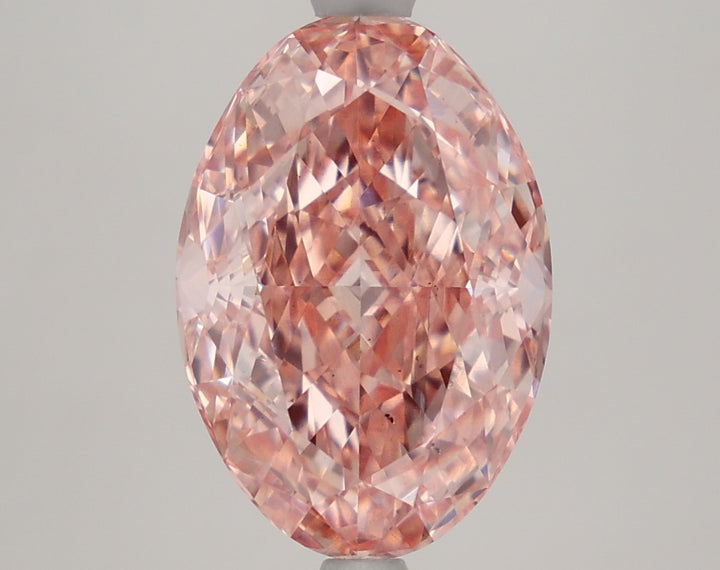DovEggs 4.420ct Oval F.V.Pink VS2-LAB GROWN DIAMOND-LHC31E2