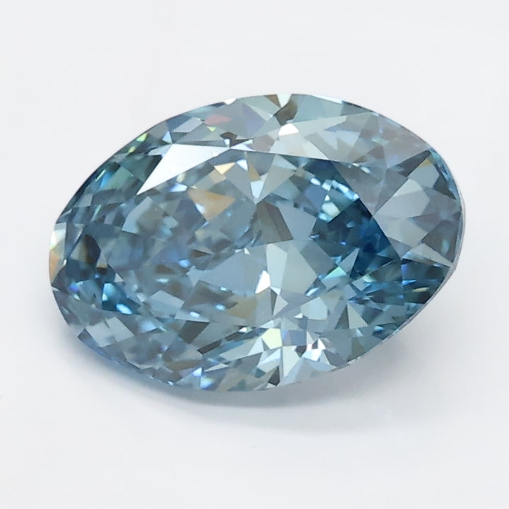 DovEggs 1.560ct Oval Blue VS1-LAB GROWN DIAMOND-LGS410463