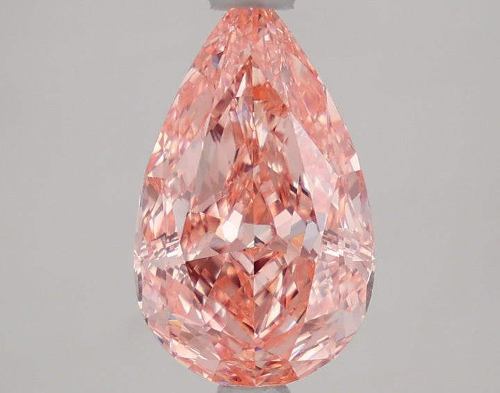 DovEggs 2.390ct Pear F.V.Orangy Pink VVS2-LAB GROWN DIAMOND-LFE75A47