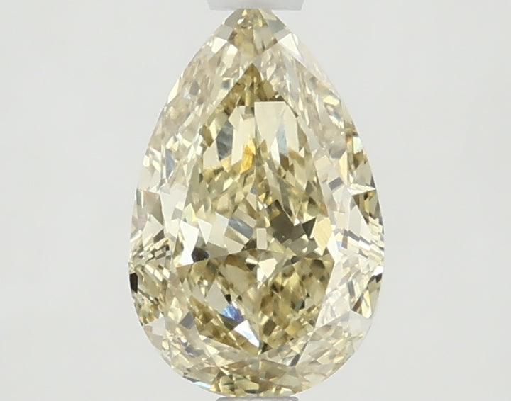 DovEggs 1.580ct Pear F.I.Yellow VVS2-LAB GROWN DIAMOND-LKJ04A51