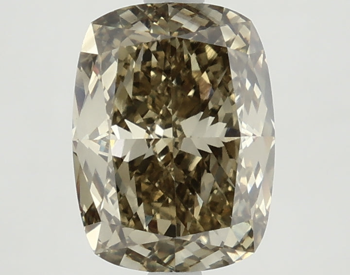 DovEggs 3.080ct Cushion F.V.Yellow VS1-LAB GROWN DIAMOND-LKJ07A31