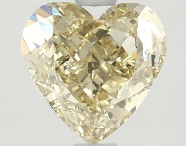 DovEggs 2.080ct Heart F.Yellow SI2-LAB GROWN DIAMOND-LKF05A57