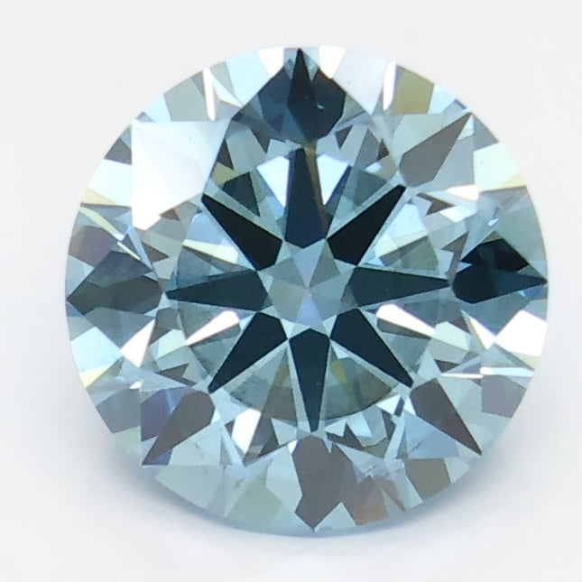 DovEggs 2.560ct Round F.V.Blue SI1-LAB GROWN DIAMOND-LEC36A144