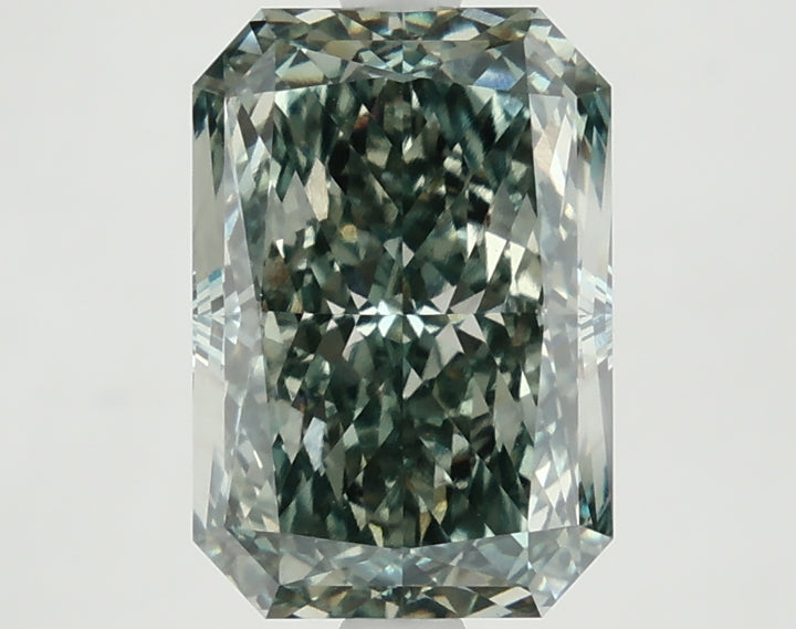 DovEggs 4.170ct Radiant F.V.Green VS1-LAB GROWN DIAMOND-LKJ07A4