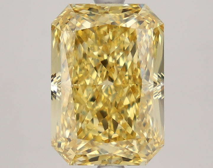 DovEggs 4.120ct Radiant F.V.Yellow VS1-LAB GROWN DIAMOND-LKJ10A70