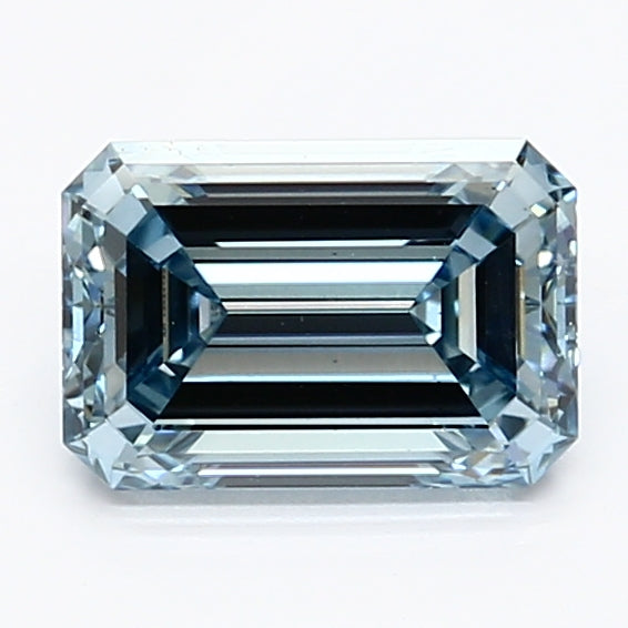 DovEggs 1.200ct Emerald F.I.Blue VS2-LAB GROWN DIAMOND-LET102C21