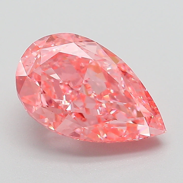 DovEggs 2.10ct pear fancy vivid pink VVS2-LAB GROWN DIAMOND-EVD821610893
