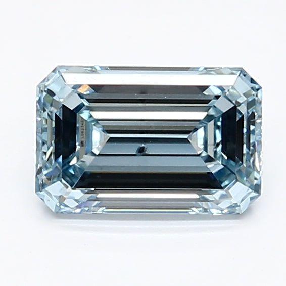DovEggs 1.020ct Emerald F.I.Blue SI1-LAB GROWN DIAMOND-LET96G212