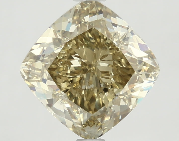DovEggs 3.560ct Cushion F.Yellow VS1-LAB GROWN DIAMOND-LKF07A12